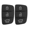 Remote Car Key Shell Case Silicone Remote Car Key Shell Car Remote Key Shell Cover for Hyundai I30 I35 IX20 Solaris Verna