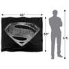 Justice League Superman Black Suit Symbol Soft Touch Blanket