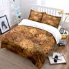 Vintage Clock Pattern Set Soft Comfortable Duvet Cover Bedding Set Included 1*Duvet Cover & 2*Pillowcases, Gift