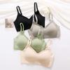 New Expansion Peach Cup, Small Chest, Large Waist, Thin, Thickened Pad, Beautiful Back Gathered, Seamless, Breathable, Soft Support Bra