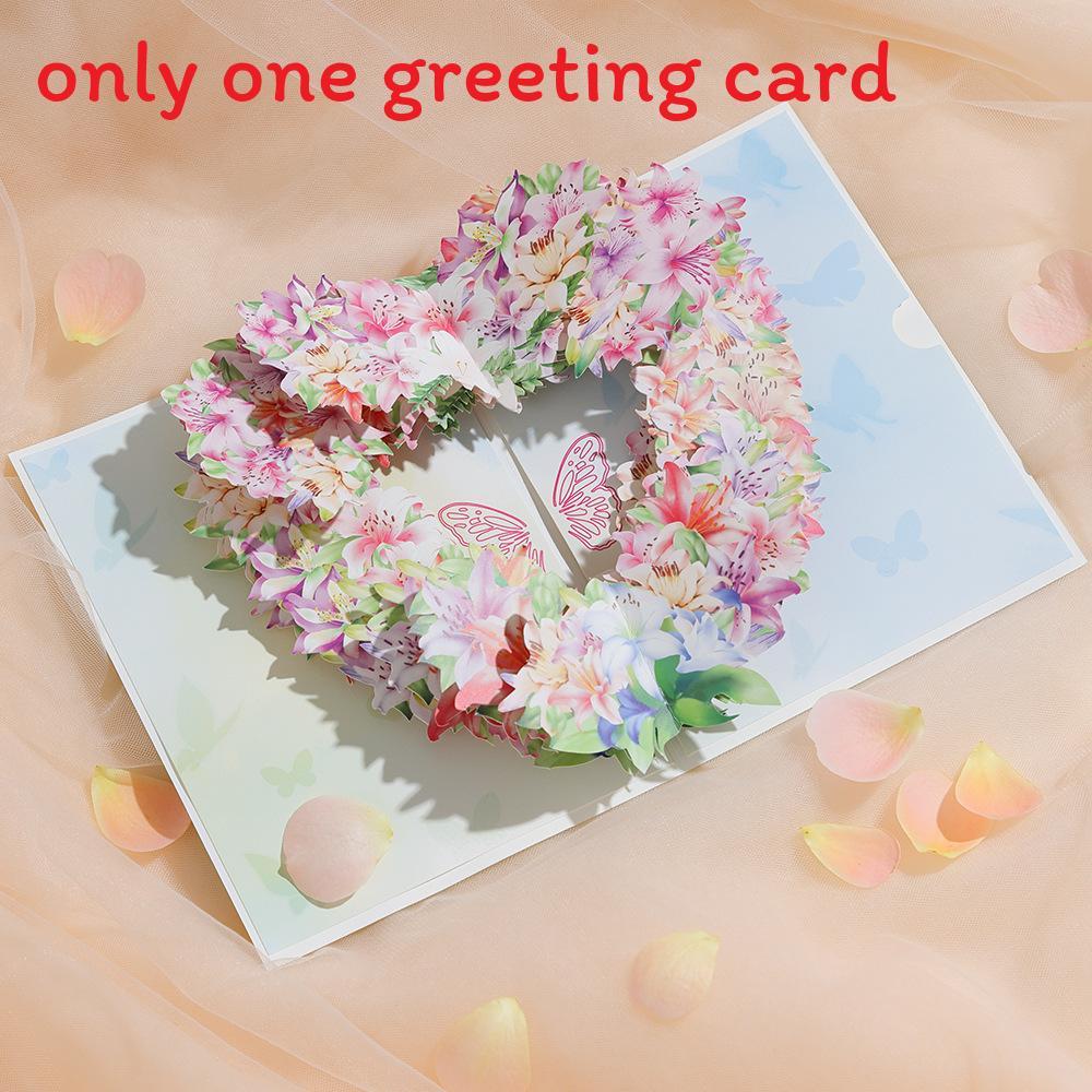 Mothers Day 3d Popup Card With Envelope For Teachers And Loved Ones