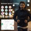 Herren Damen Smart Ring 5ATM Wasserdicht Multi-Sport-Modus Fitness-Tracking Gesundheitsüberwachung Schlafmonitor Schrittzähler Smartring