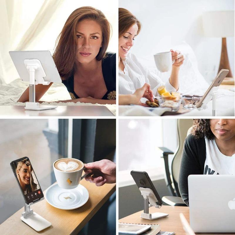 New Desk Mobile Phone Holder Stand For iPhone iPad Xiaomi Adjustable Desktop Tablet Holder Universal Table Cell Phone Stand