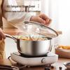 Versatile Enamel Pot with Steamer