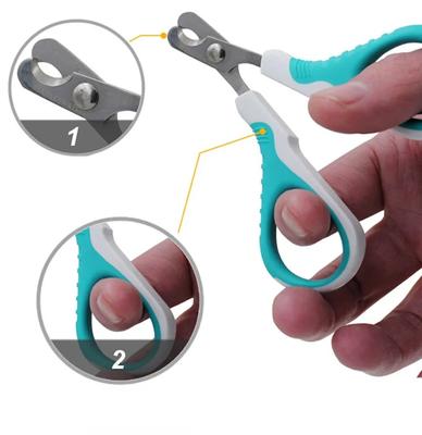 Pet Nail Claw Cutter, Pet Claws Supplies, Dog and Cat Nail Clippers, Stainless Steel Grooming Scissors