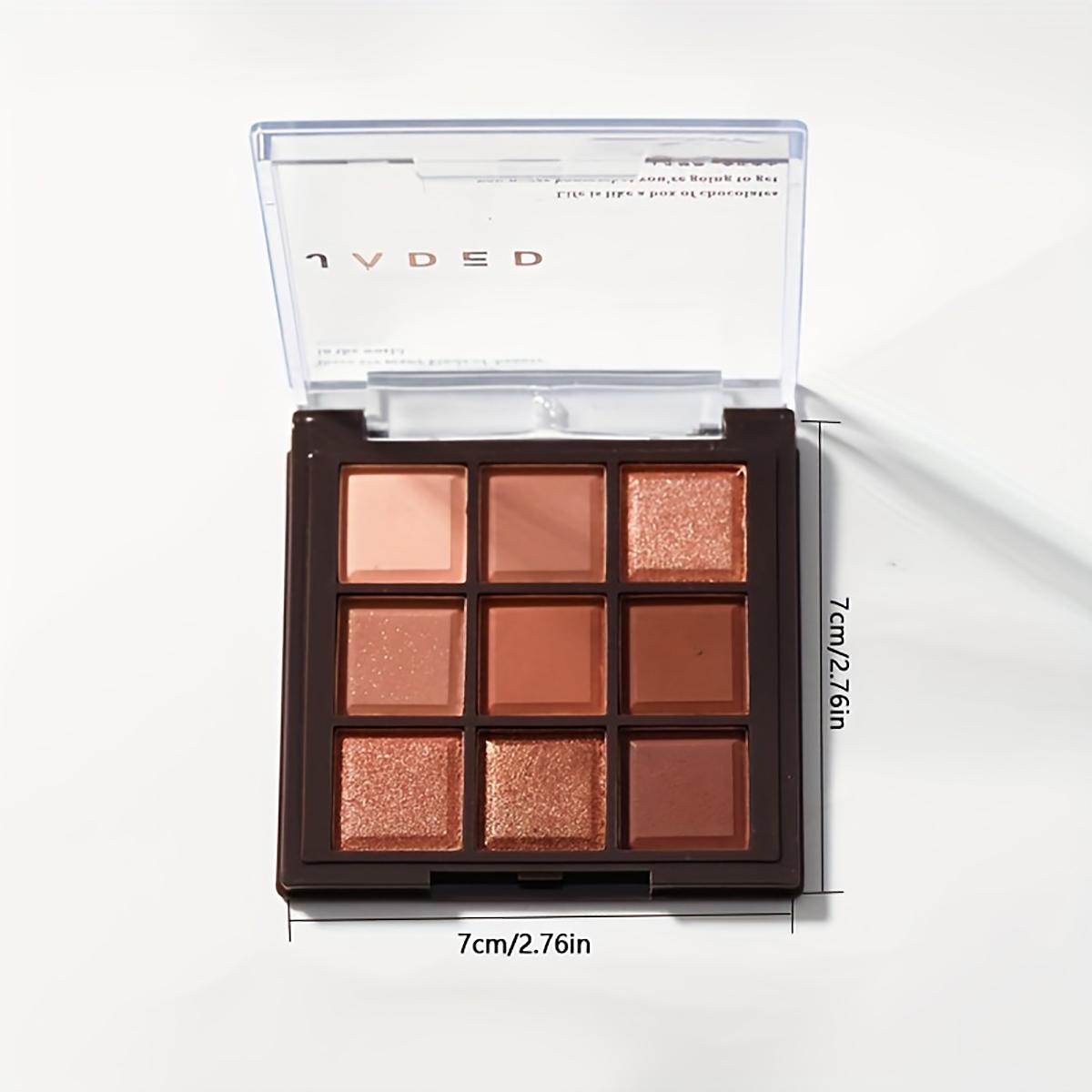 

Девятицветные тени для век с тонким мерцающим жемчугом, ежедневные земляные цвета, палитра теней для век «Спящий шелкопряд», осветляющая макияж