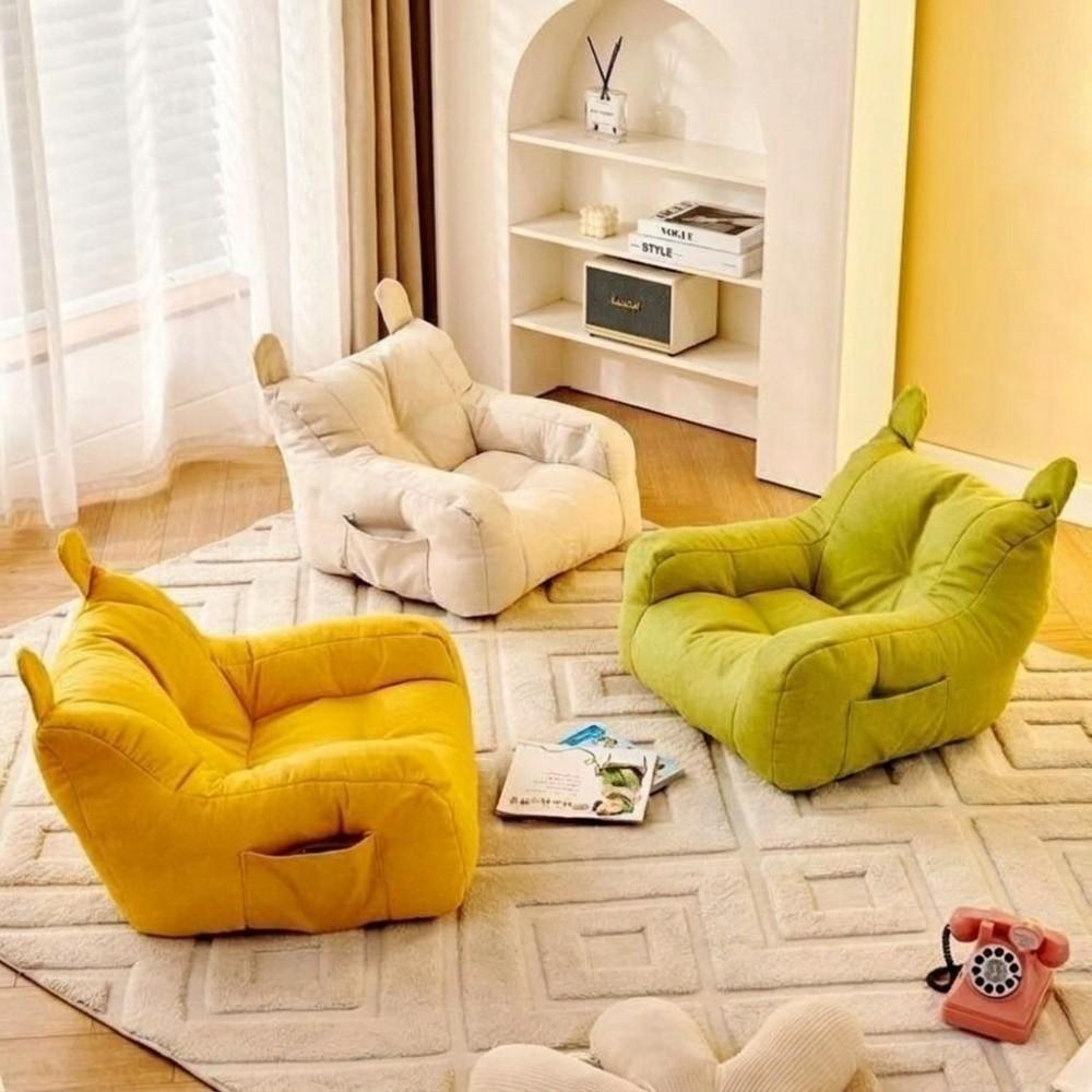Comfortable Ergonomic Children's Bear Sofa Storage Bag Kids Sofa Chair Lazy Sofa Play Area