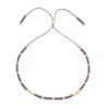 Trendy Deep Blue & Gold Rice Bead Pearl Hand Bracelet: Niche Design Women's Fashion Accessory