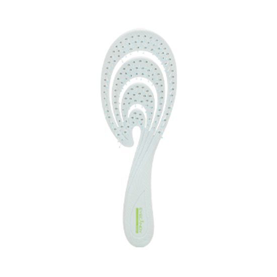 EYECANDY Eco-Friendly Detangling Brush Coral Blue