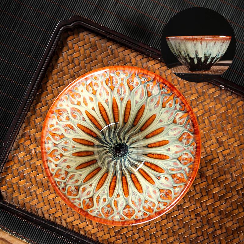 Shàngqí Ceramic Kiln Glaze Conical Tea Cups