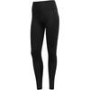 Adidas Sport Lifestyle Series Striped Solid Color Tight Sports Long Pants Women Bottoms Black FJ7246