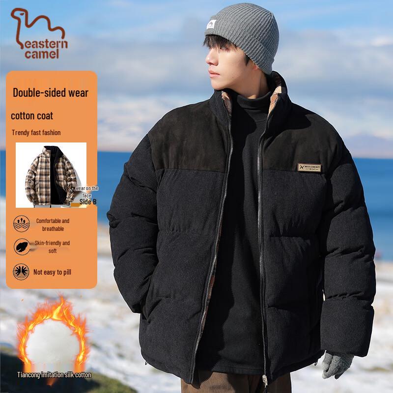 

Eastern Camel Men s Reversible Padded Puffer Jacket 3XL