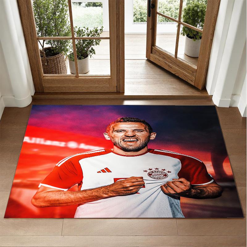 Harry Kane Design Crystal Velvet Rug Soft Decorative Mat for Bedroom Entrance