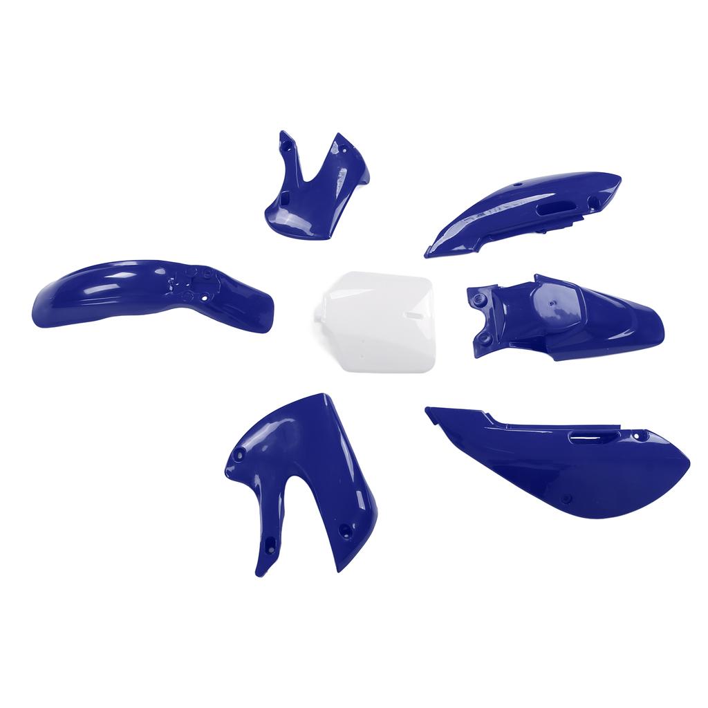 7-teiliges Dirtbike-Plastikverkleidungsset Karosserieverkleidungssatz Motorradzubehör Ersatz für