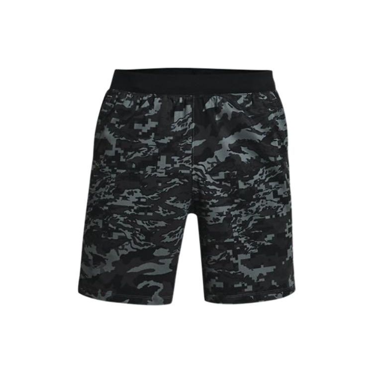 

Under Armour 7 Inch Camouflage Running Shorts Men shorts Black 1361495-001 L