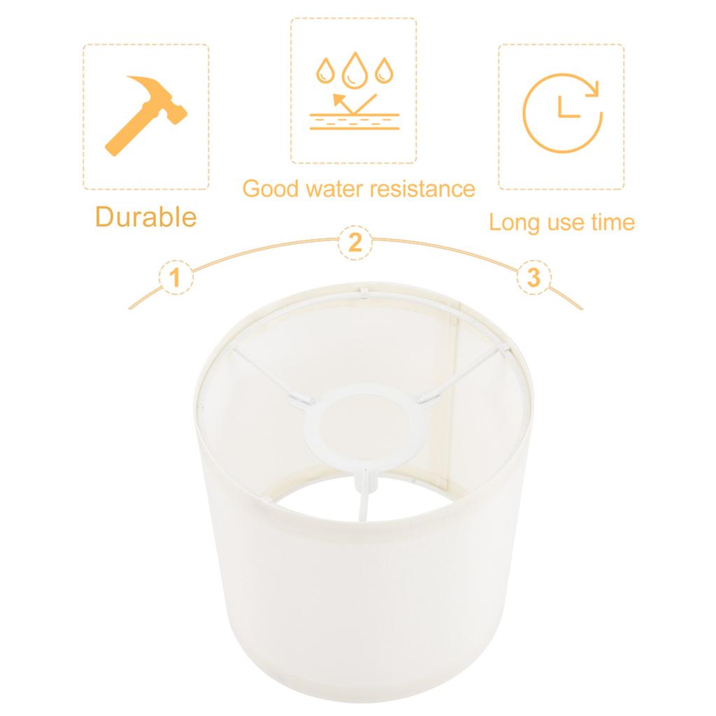 1Pcs Lamp Shade Cloth Table Lamp Shade Removable Decorative Light Cover for Bedside Floor Lamps Light Cover Removable Lampshade