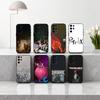 Punk T-The P-Paradox Band Phone Case For Samsung S25,24,23,22,30,21,10,9,Ultra,Plus,Lite,FE,4,5 G Soft Black Case
