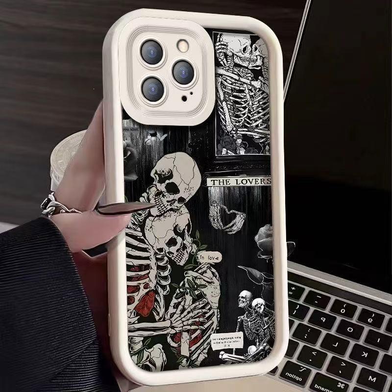 Personalized European and American Applicable Iphone16pro Mobile Phone Case Apple 15 Anti-drop 14 Creative 13promax New 12x