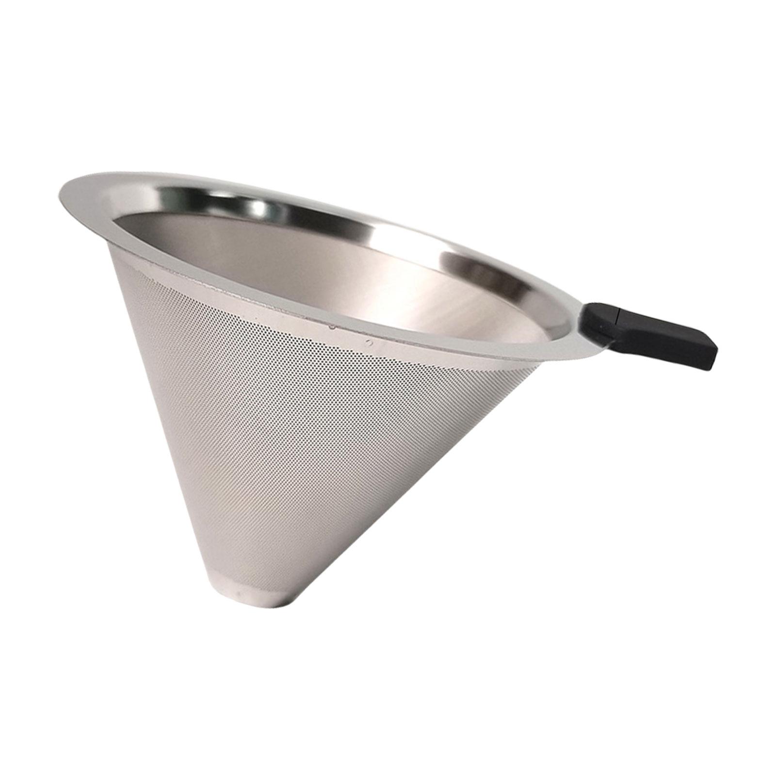 

Чашки кофейного фильтра из нержавеющей стали Кофейный фильтр Чашка кофейного фильтра Дриппер Пуровер Кофейный фильтр Инструмент для эспрессо A