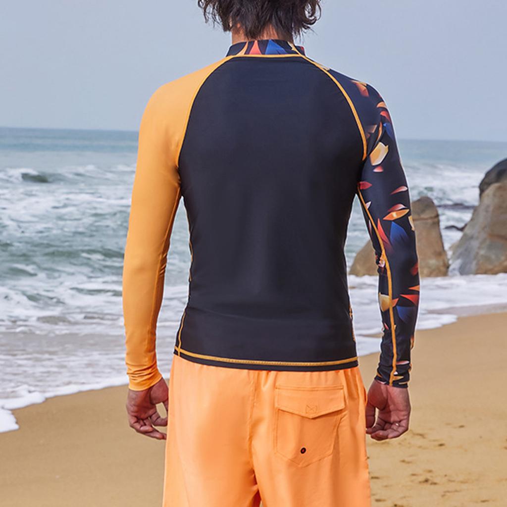 Men'S Diving Suit, Swimsuit, Long Sleeved Quick Drying Swimsuit
