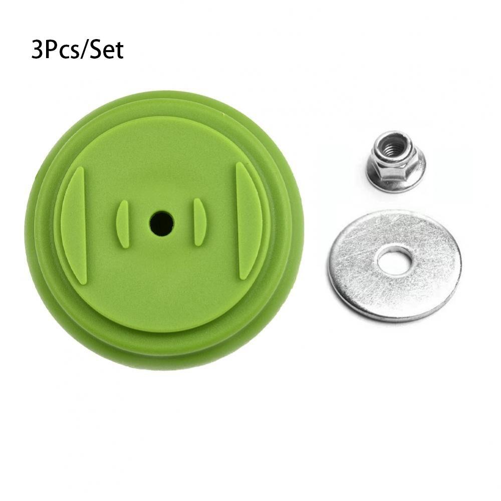 3pcs/set Mesin Rumput Accessories Grass Trimmers Cover Accessory Green Mowing Pruning Attachment