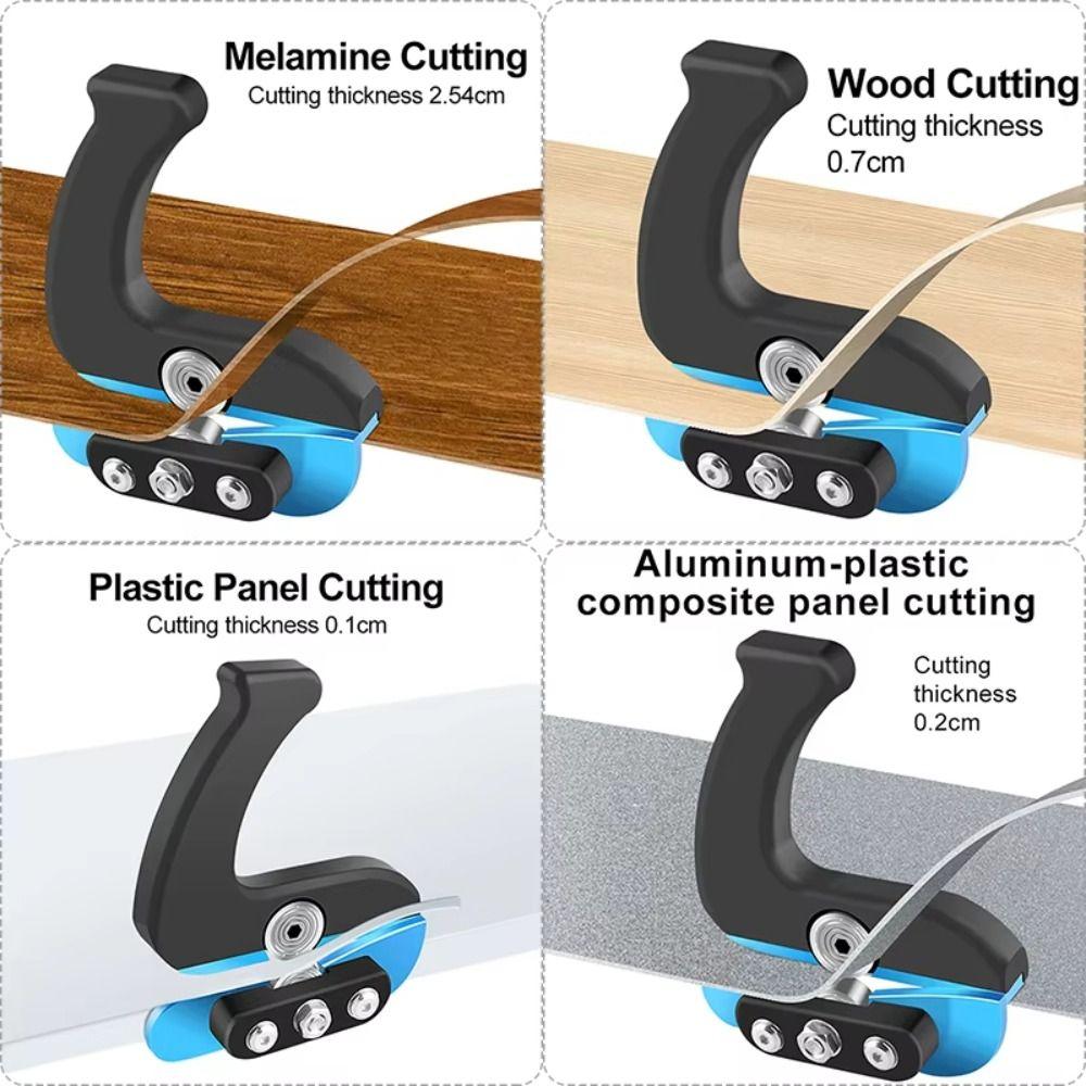 Splinter-Free Edges Edge Trimming Tool Double Edge Edge Banding Machine Gypsum Board Cutting