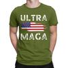 Novelty Ultra MAGA Trump Republican American T-Shirt for Men Crewneck Pure Cotton T Shirt Short Sleeve Tees New Arrival Tops