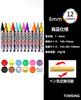 TOMSING Erasable Highlighter Pen Fluorescent Liquid Chalk Fluorescent Board Easy To Wipe Ideal for LED Menu Window and Multiple Materials 12-Color