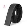 Men's Lychee Grain Leather Belt with Automatic Buckle - Casual and Versatile Style
