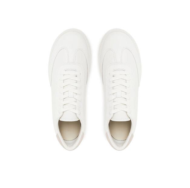 Мужские кроссовки Calvin Klein Low top lace up tmbl lth hm0hm01803 белые