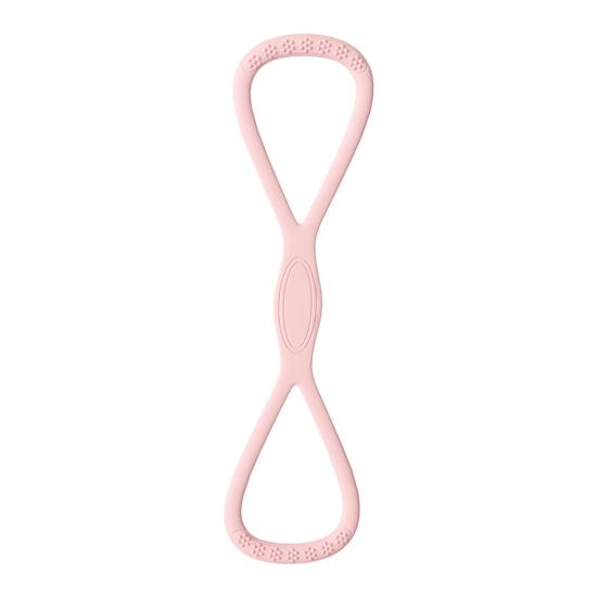 Figure 8 Fitness Resistance Band Anti-slip Silicone 25/35Lbs Men Women Arm Shoulder Stretch Strength Training Exercise Elastic Strap Tension Rope