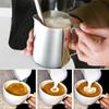 350/600/1000ml Milk Jugs Fashion Stainless Steel Milk Craft Milk Frothing Pitcher Coffee Latte Frothing Art Jug Mug Cup