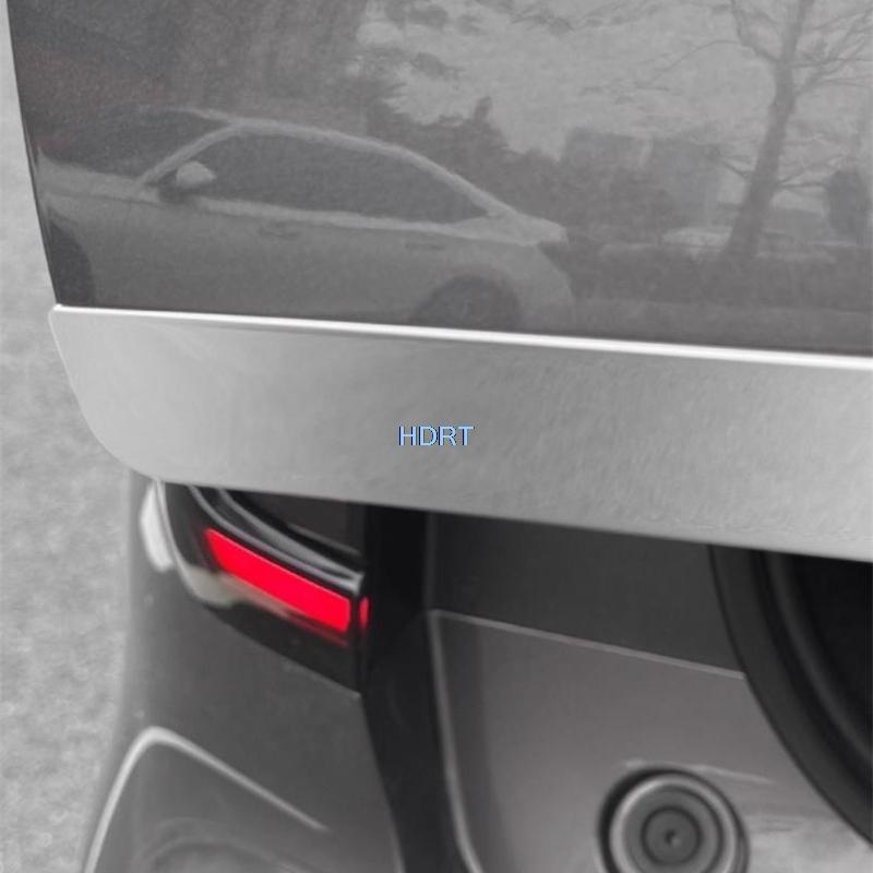 For Gac Trumpchi S7 2025 + Car Styling Tail Gate Molding Rear Trunk Door Trim Protector Decoration Accessories Exterior Sticker