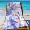 Uzawa Reisa B-Blue A-Archive Towel Sports Quick Dry Travel Camping Gear Sandproof Soft Light Large Beach Towel