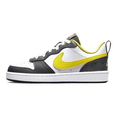 Court Borough Low 2 SE GS White Yellow Strike Kids Sneakers Iron-Grey Black DO6688-100