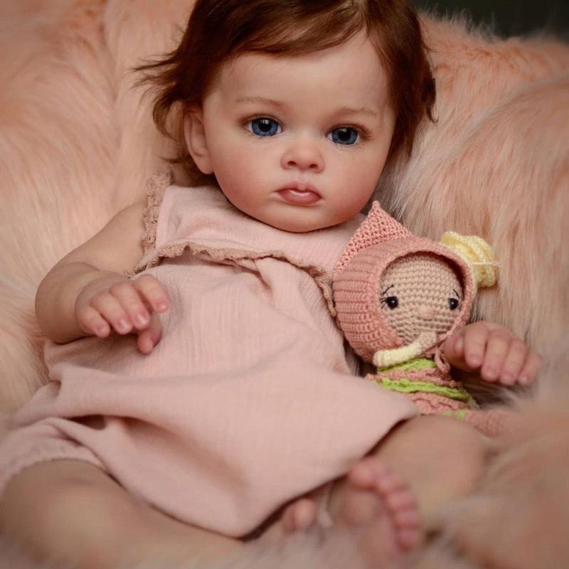 

60 см 3D специальный цвет кожи имитация куклы реборн девочка тканевое тело силикон винил четыре конечности куклы 60cm cloth body set