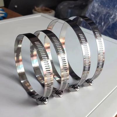 Stainless Steel Hose and Duct Clamp for Ventilation and Exhaust Pipes