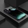 Beautiful Butterfly Tempered Glass Phone Case Suitable for Samsung Galaxy S26 S25 S24 S22 S21 S20 FE/Ultra/Plus Anti Drop