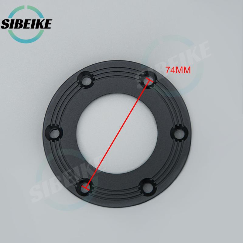 JDM Car Styling Steering Wheel Aluminium Horn Button Cover PCD 74mm Car Accessories