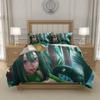 I-Izuku M-Midoriya M-My H-Hero A-Academia Anime Quilt Cover Set Bedding Soft Microfiber Kids Teens Bedroom US EU UK AU DE Standard Sizes