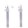 Polyester Micro USB Charging Cable Cord For Android Phone Data Cable Android Data Cable (0.8m Micro USB)