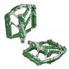 Wellgo B252 Flat Pedals Low Profile Design, Green,WE3099