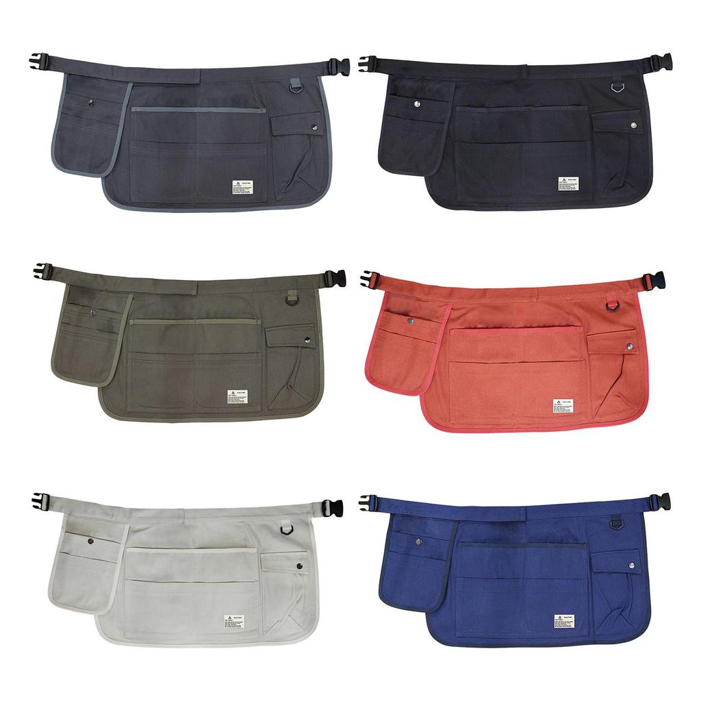 Half Length Apron Tool Belt Adjustable Durable Portable Gardening Apron for