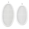 DIY Crystal Oval Trays Silicone Molds Unique Storage Dish Resin Molds Birthday Gifts Rolling Tray Mold DIY Plate Molds