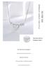 925 Sterling Silver Heart Clavicle Necklace - Celebrity Style