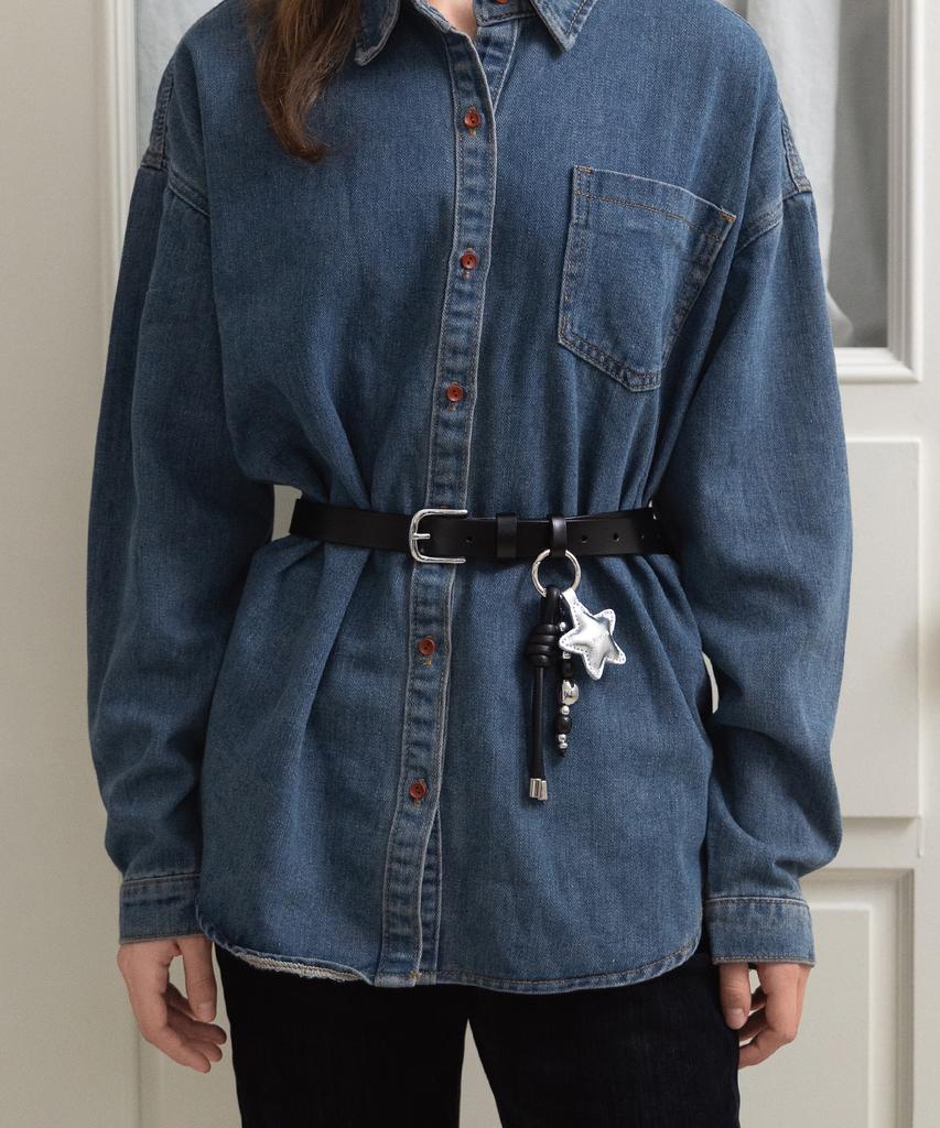 Tatiana Bt8281 Classic Frame Cowhide Belt 23Mm