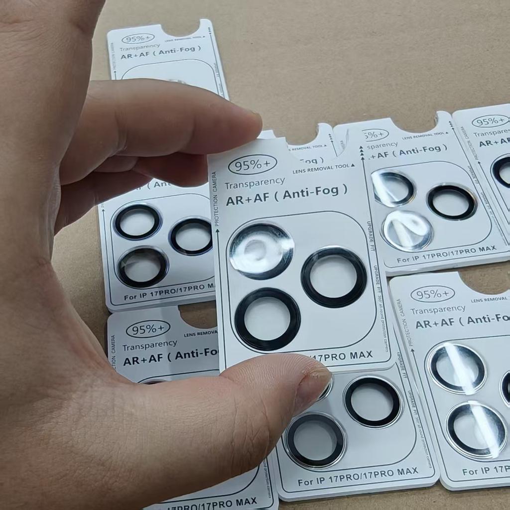 High Definition Lens Protective Film For iPhone17 17Air 17Pro 17ProMax Back Camera Tempered Glass Protector Case Easy To Install