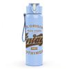 1PC The Original Vintage Clothing Print 750ml Color Plastic Sports Water Bottle Leakproof Flip Straw Lid Suitable for Sports Office Home Use