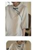 Women's 2024 Summer Retro Embroidered Cheongsam Dress with Stand Collar