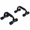 2 Pieces H-Shaped Press-up Rack Non-Slip Handles Stable Design Pushup